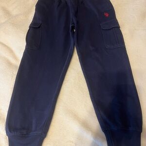 U.S. Polo Assn. Boy’s cargo sweatpants, size M (8)